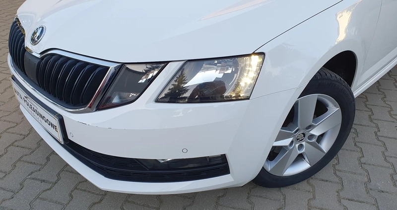 Skoda Octavia cena 40600 przebieg: 168500, rok produkcji 2019 z Biecz małe 277